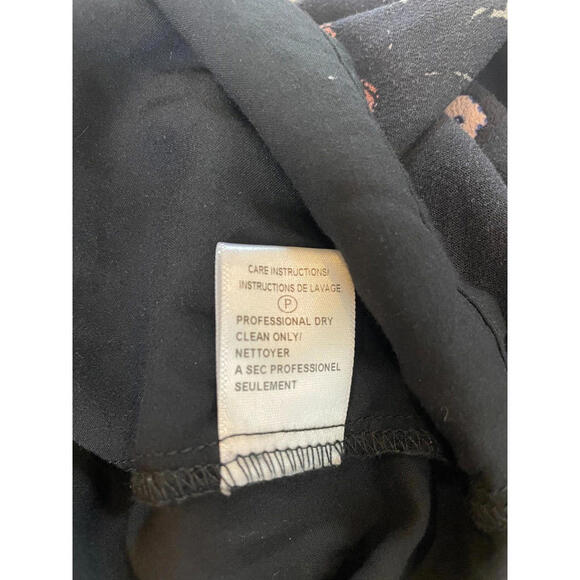 Gentle Fawn Anthro Darcy Short Sleeve Floral Shift Dress Cage Cut Out Back L - Picture 7 of 7